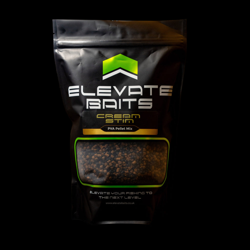 Elevate Baits Cream Stim PVA & Pellet Mix 1KG