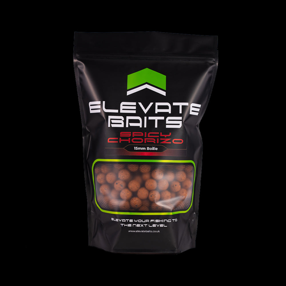 Elevate Baits Spicy Chorizo Boilies 1kg
