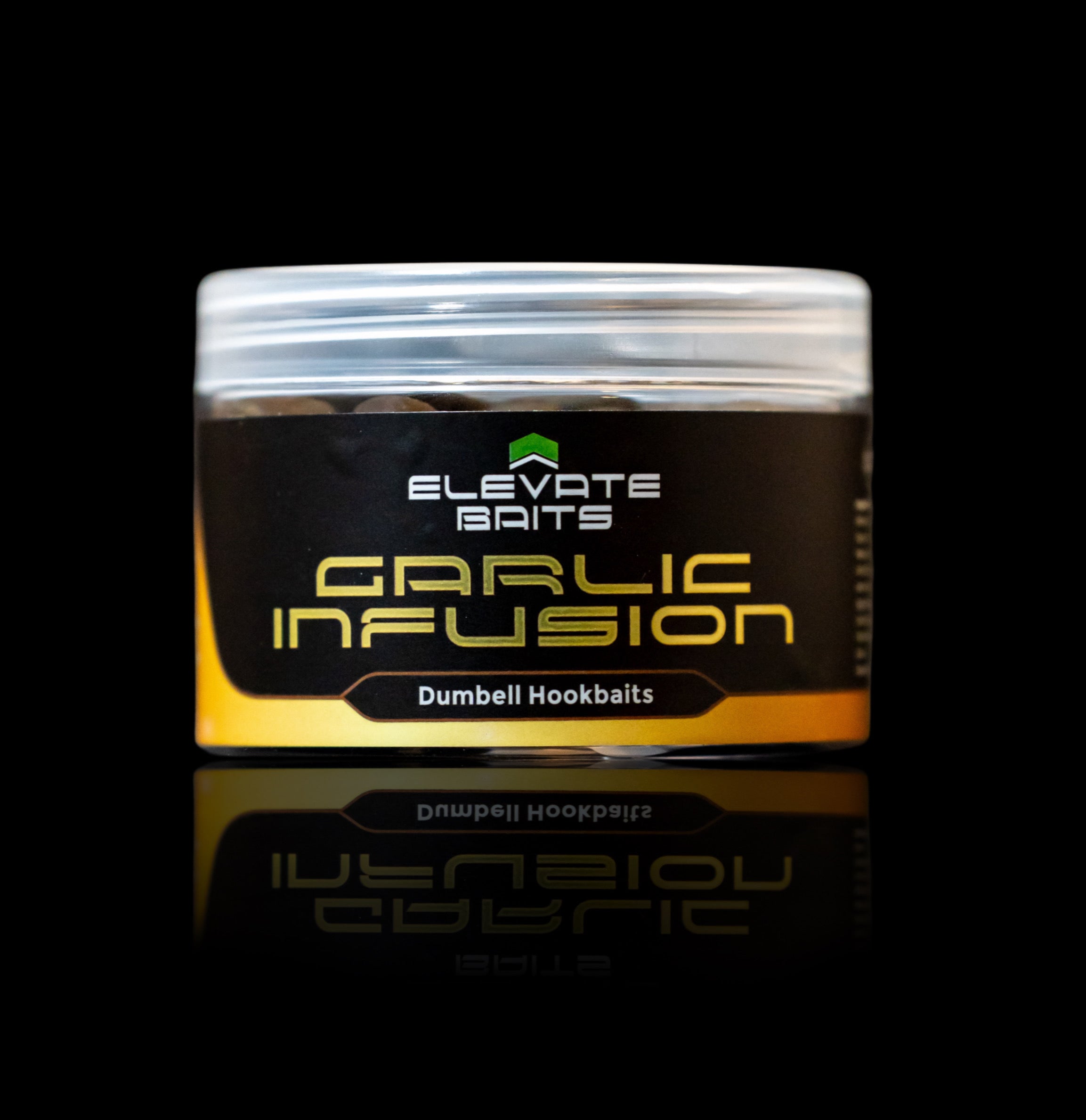 Elevate Baits Garlic Infusion 15mm Natural Dumbell Wafters